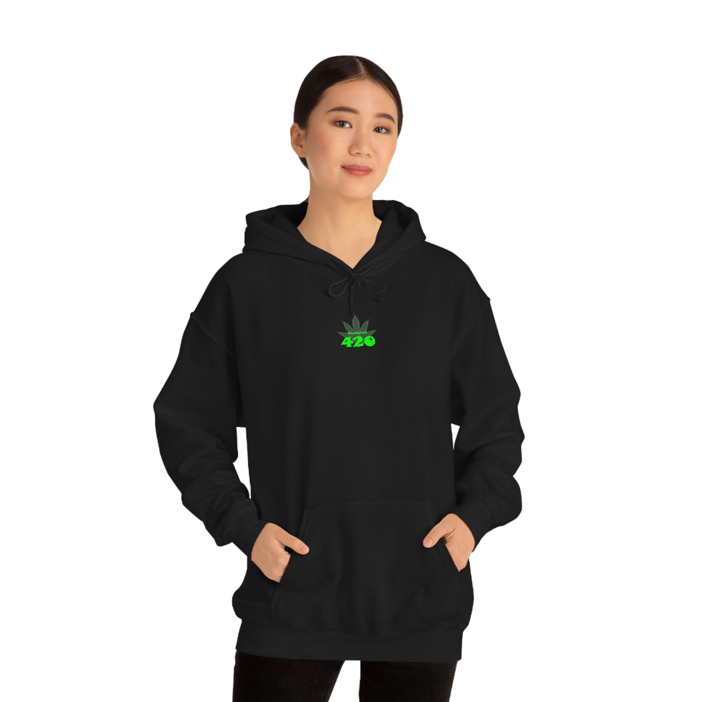 It came from above Skullymack 420 Hooded Sweatshirt