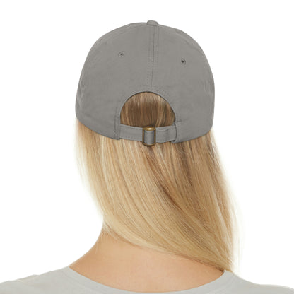 Skullymack 420 Hat with Leather Patch (Round)